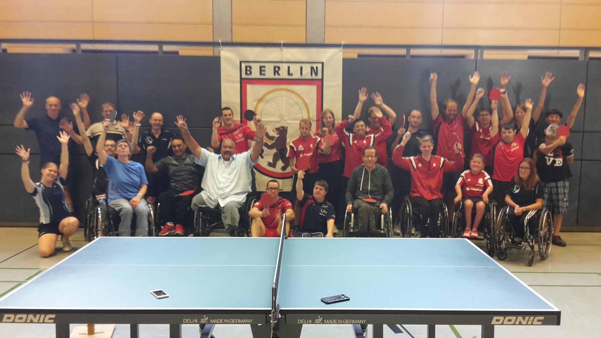 4. Table Tennis International Inclusion (TTII)-Treffen am 24./25.09.2016 in Berlin